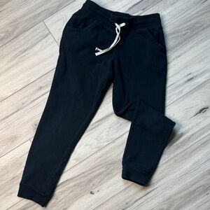 Kids Black Jogger Pants